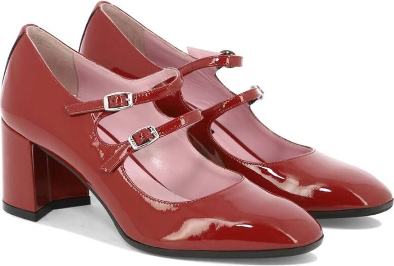 Carel Alice Mary Jane Patentleren Schoenen Red Dames