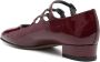 Carel Bordeaux platte schoenen met zijgesp Red Dames - Thumbnail 2