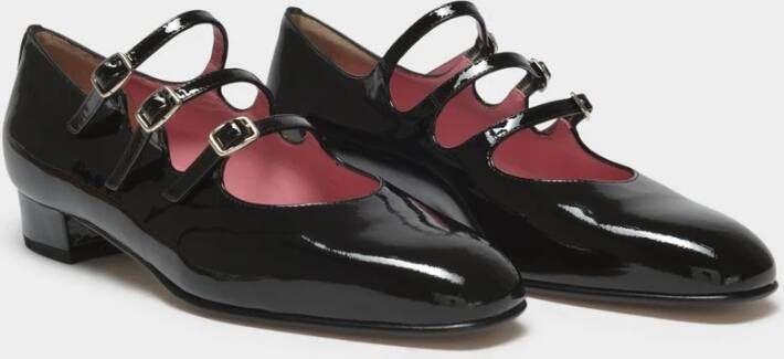 Carel Ballerinas Zwart Dames