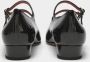 Carel Zwarte Leren Gesp Pumps met Vierkante Hak Black Dames - Thumbnail 4