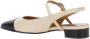 Carel Beige Patent Leren Platte Schoenen Beige Dames - Thumbnail 3