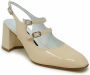 Carel Beige Lakleren Ballet Pumps Beige Dames - Thumbnail 2