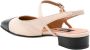 Carel Bicolor hoge hak sandalen Beige Dames - Thumbnail 2