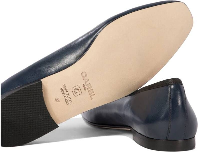 Carel Blauwe Ballerina Schoenen Elegant Comfortabel