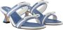 Carel Blauwe Leren Sandalen Luna Stijl - Thumbnail 2