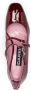 Carel Bordeaux Leren Mary Jane Pumps Red Dames - Thumbnail 4