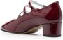 Carel Bordeaux Rode Patent Leren Mary-Janes met Iconische Bandjes Rood Dames - Thumbnail 9