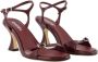 Carel Bourgondische Leren Sandalen Patent Bovenwerk - Thumbnail 2