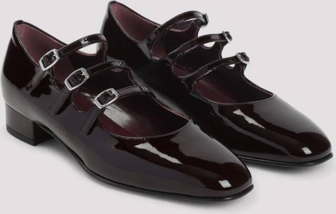 Carel Bruin Leren Mary Jane Pumps