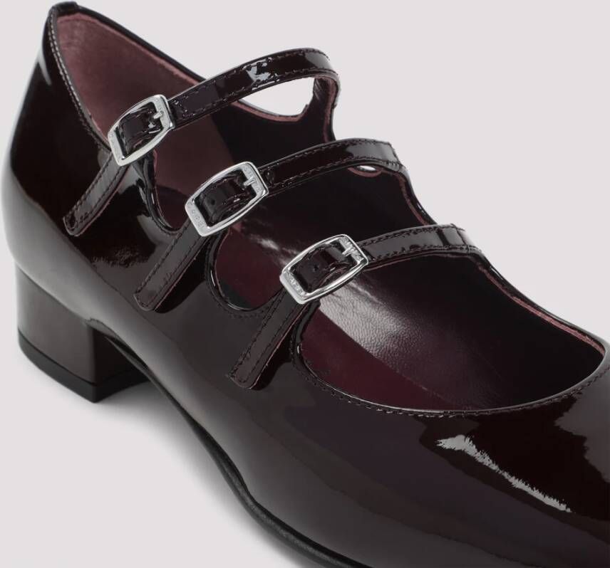 Carel Bruine Mary Jane Pumps met Bandjes