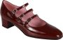 Carel Bordeaux Rode Patent Leren Mary-Janes met Iconische Bandjes Rood Dames - Thumbnail 12