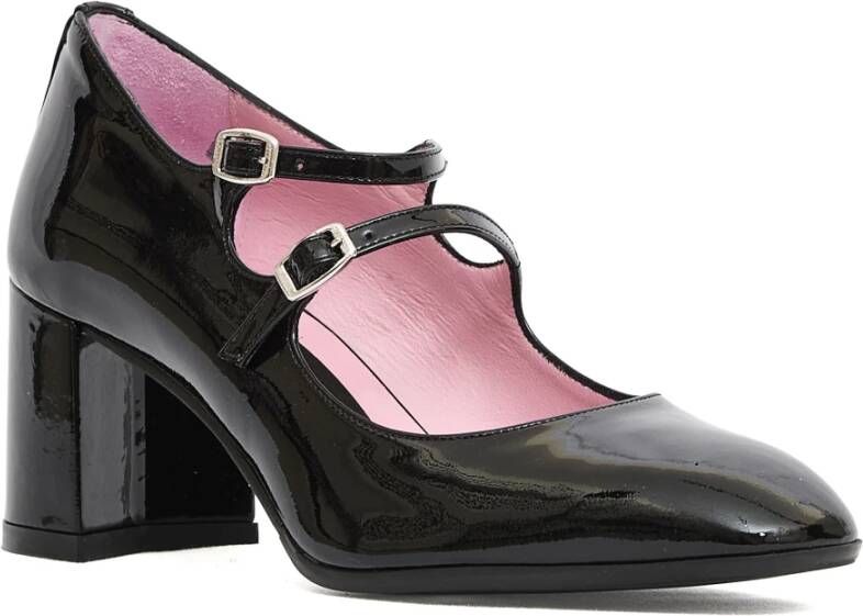 Carel Elegante Mary Janes Pumps Nero