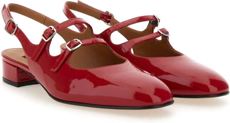 Carel Flat Sandals Rood Dames