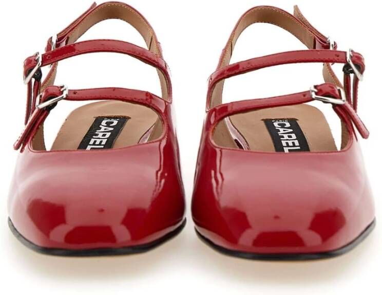 Carel Flat Sandals Rood Dames