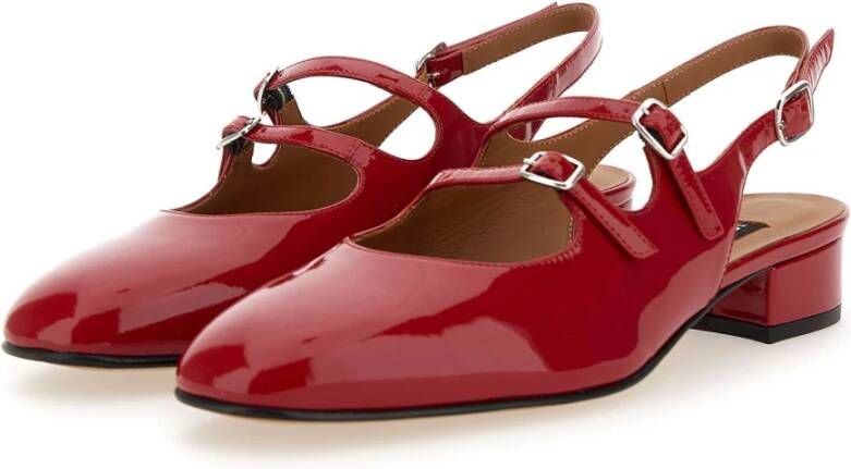 Carel Flat Sandals Rood Dames