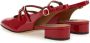 Carel Rode Glanzende Pumps met Dubbele Gespsluiting bij de Enkel van - Thumbnail 9