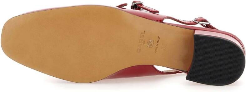 Carel Flat Sandals Rood Dames