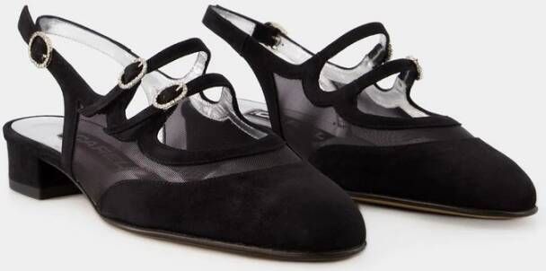 Carel Flat Sandals Zwart Dames