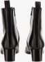 Carel Zwarte leren enkellaars met glanzende afwerking Black Dames - Thumbnail 10
