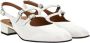 Carel Witte Lakleren Pantoffels White Dames - Thumbnail 5