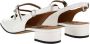 Carel Witte Slingback van Lakleer White Dames - Thumbnail 9