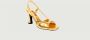 Carel Hoge hiel sandalen Yellow Dames - Thumbnail 3