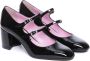 Carel Paris Hoge hakken Black Almond Toe Pumps in zwart - Thumbnail 9