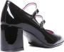 Carel Paris Hoge hakken Black Almond Toe Pumps in zwart - Thumbnail 10
