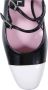 Carel Tweekleurige Papaya Pumps met Mid Block Heel Black Dames - Thumbnail 7