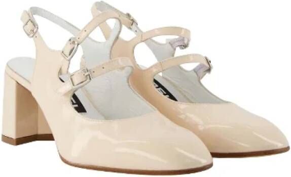 Carel Leather heels Beige Dames