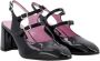 Carel Slingback Mary Janes in lakleer Black Dames - Thumbnail 2