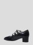 Carel Paris Hoge hakken Shiny Leather Slingback With Studs in zwart - Thumbnail 12