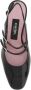 Carel Leren Patent Amandel Teen Pumps met Bandjes Black Dames - Thumbnail 6