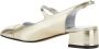 Carel Metallic Slingback Pumps in Lakleer Gray Dames - Thumbnail 3