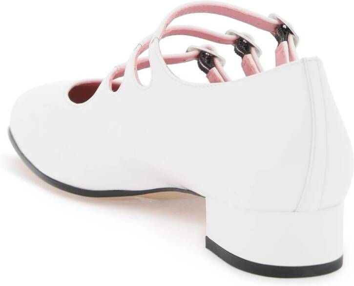 Carel Patentleren Ariana Mary Jane Schoenen White Dames