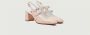 Carel Parijse Stijl Beige Lakleren Pumps Beige Dames - Thumbnail 6