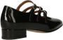 Carel Zwarte Leren Gesp Pumps met Vierkante Hak Black Dames - Thumbnail 12
