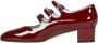 Carel Bordeaux Rode Patent Leren Mary-Janes met Iconische Bandjes Rood Dames - Thumbnail 2