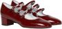 Carel Bordeaux Rode Patent Leren Mary-Janes met Iconische Bandjes Rood Dames - Thumbnail 3