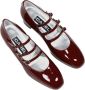 Carel Bordeaux Rode Patent Leren Mary-Janes met Iconische Bandjes Rood Dames - Thumbnail 4