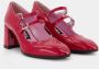 Carel Alice Mary Jane Patentleren Schoenen Red Dames - Thumbnail 2