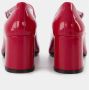 Carel Alice Mary Jane Patentleren Schoenen Red Dames - Thumbnail 3