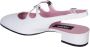 Carel Witte Lakleren Pantoffels White Dames - Thumbnail 13