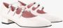 Carel Paris Hoge hakken Mary Jane Pumps "Ariana" In White Patent Leather in wit - Thumbnail 3