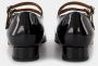 Carel Zwarte Leren Gesp Pumps met Vierkante Hak Black Dames - Thumbnail 12