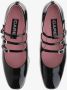 Carel Leren Mary Jane Schoenen Black Dames - Thumbnail 8