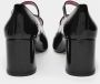 Carel Paris Hoge hakken Black Almond Toe Pumps in zwart - Thumbnail 4