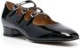 Carel Zwarte Leren Gesp Pumps met Vierkante Hak Black Dames - Thumbnail 14