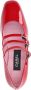 Carel Paris Hoge hakken Shiny Leather Slingback With Strap Closure in rood - Thumbnail 10