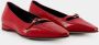 Carel Rode Lakleren Ballerina's Red Dames - Thumbnail 2
